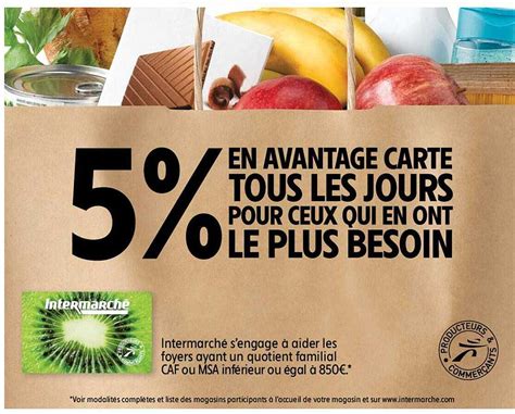 Promo Carte Intermarché chez Intermarché Contact iCatalogue fr