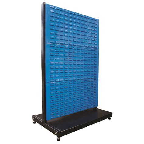 Double Sided Louvered Panel Rack With Fixed Feet Lpr Richmond