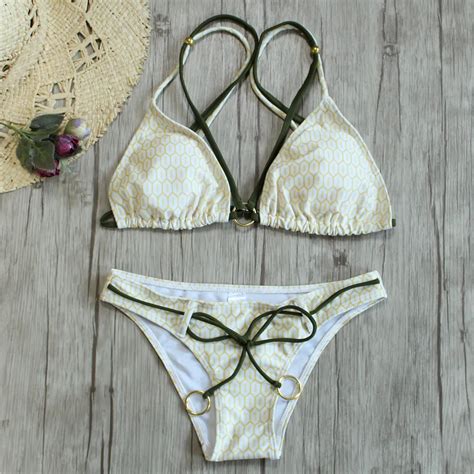 2019 Summer Style Push Up Bikini Set Strap Sexy Bikinis Swimwear Women