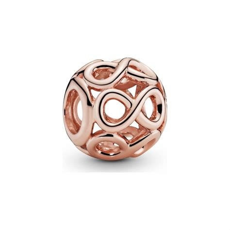 Achat Charm Pandora Passions infini ajouré en métal doré rose