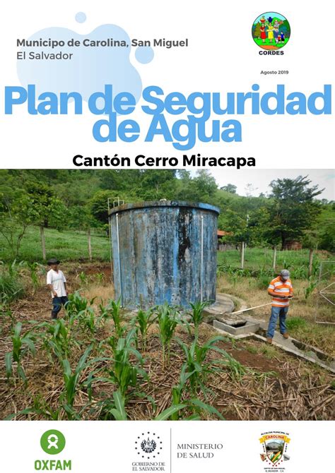 Plan Seguridad De Agua By Ronalcorteztorres Issuu