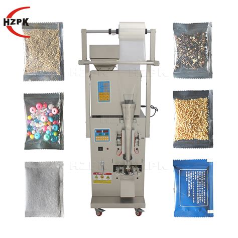 Hzpk Vertical Peanut Nut Snacks Plastic Bag Packaging Machine China