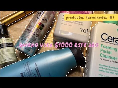 productos terminados los volvería a comprar YouTube