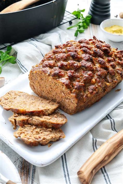 Klassischer Hackbraten Im Ofen