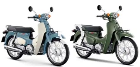 Honda Super Cub Motor Retro Yang Lebih Elegan Dan Gahar Dengan