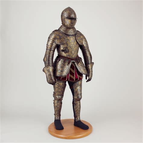 Armor With Matching Shaffron And Saddle Plates Italian Milan The