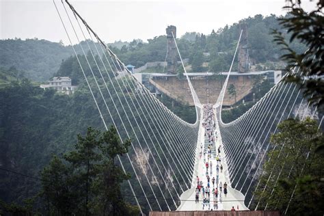 China Is Home To World’s Highest And Longest Glass Bottomed Bridge