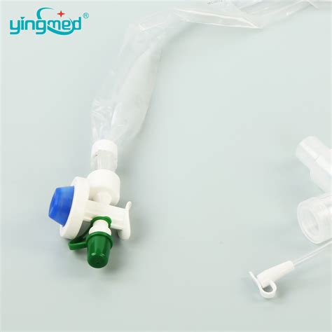 Hours Closed Suction Catheter For Single Use With Elbow Adaptor