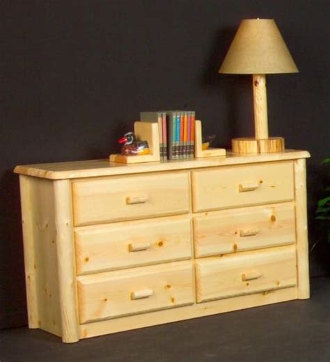 Northwoods Drawer Dresser By Viking Log Furniture