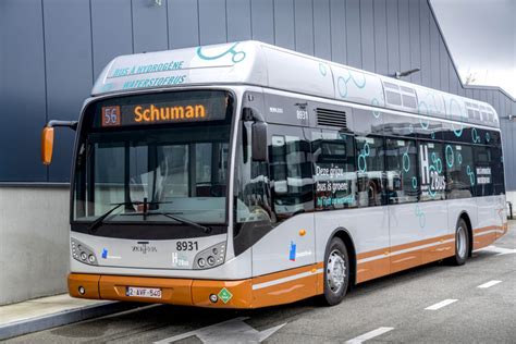 Van Hool Delivers First Hydrogen Bus For STIB MIVB In Brussels