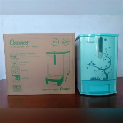 Jual Rice Box Cosmos Fifo Kg Tempat Penyimpanan Beras Cosmos Pundi