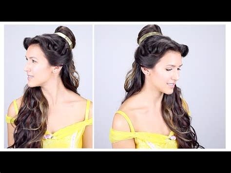 Belle Disney Princess Hair Tutorial na Kayley Melissa - Zszywka.pl