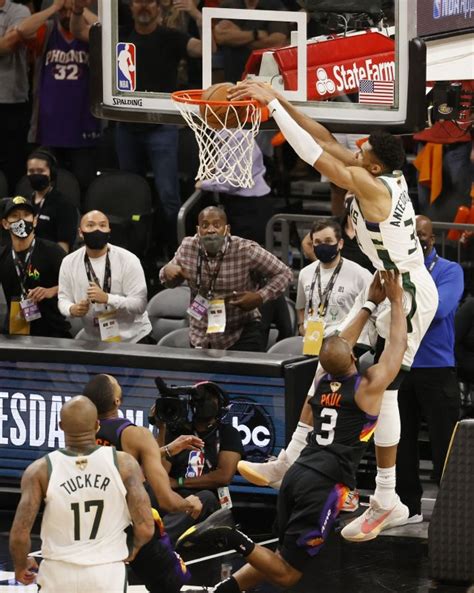 Bucks edge Suns in Game 5 of NBA Finals, take 3-2 series lead - UPI.com