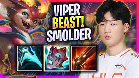 VIPER IS A BEAST WITH SMOLDER HLE Viper Plays Smolder ADC Vs Zeri