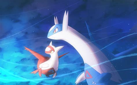 Pokemon Heroes Latios And Latias Wallpaper