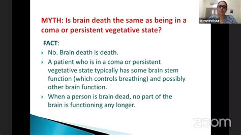 Organ Donation Myths And Facts Final Stages Youtube