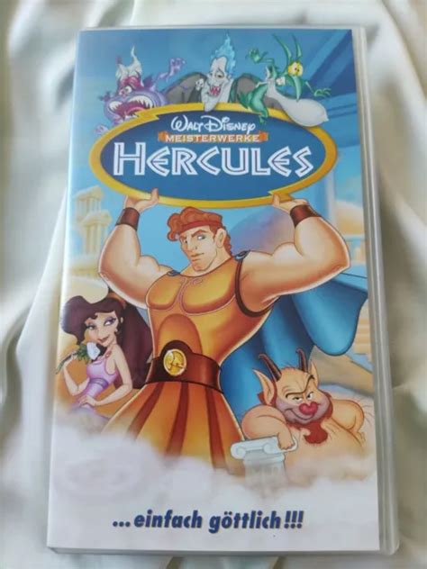 WALT DISNEY MEISTERWERKE HERCULES VHS Wie Neu V2S24 EUR 50 99