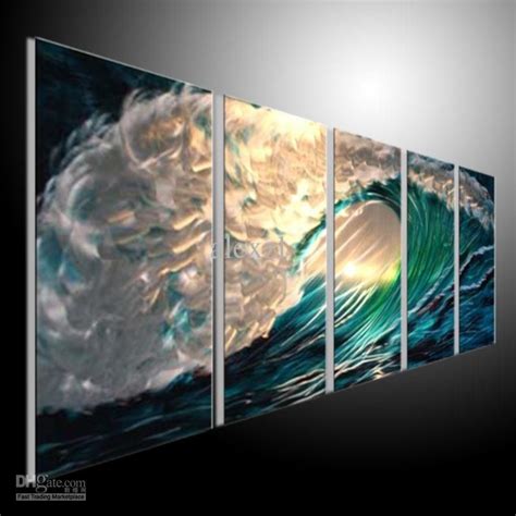 20 Collection of Abstract Metal Wall Art Panels