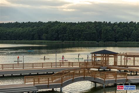 Galeria Aktywna Wschowa zorganizowała SUP CHALLENGE w Lginiu FOTO