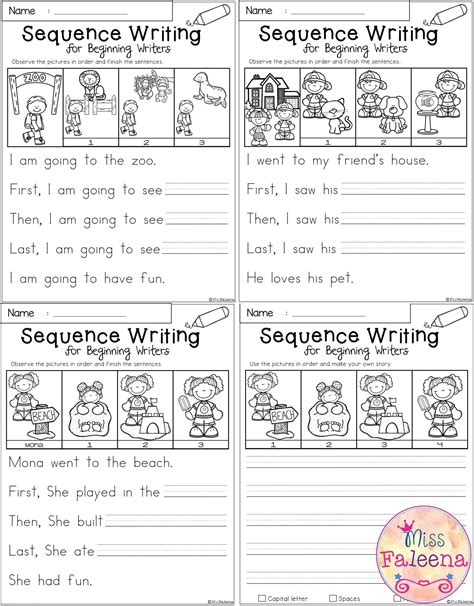 Sequence Worksheets Sequencing Worksheets