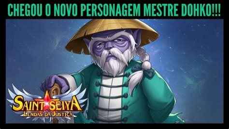 Chegou O Novo Personagem Mestre Anci O Dohko No Saint Seiya Lendas Da