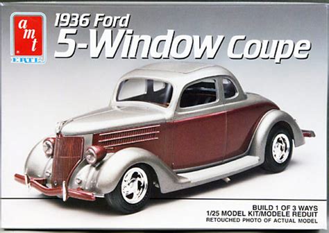 AMT 1936 Ford 5 Window Coupe Stock Or Street Rod Spotlight Hobbies