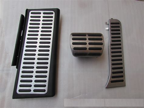 Car Styling Aluminium Alloy Car Fuel Gas Brake Pedal Cover Set And Rest