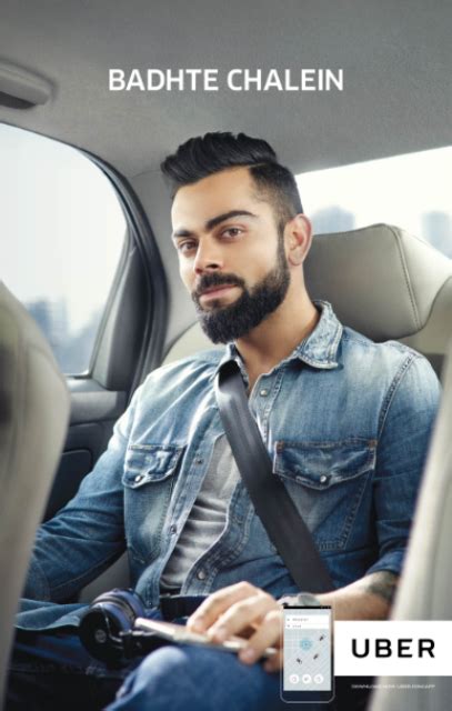 Uber India Launches A New Brand Campaign “badhte Chalein” Featuring Virat Kohli Apn News