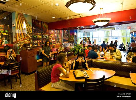 Usa New York City Manhattan Mcdonalds Fast Food Stock Photo Alamy