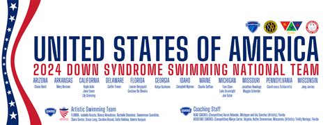 2024 National Team — Usa Down Syndrome Swimming