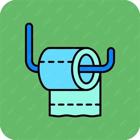 Premium Vector Toilet Paper Icon