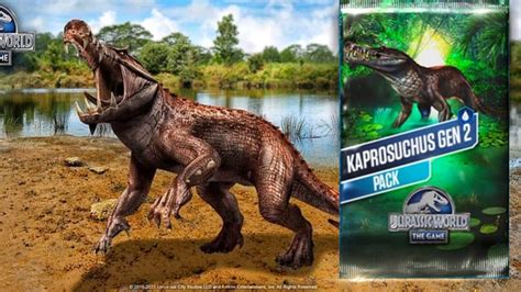 Kaprosuchus Gen 2 Cot Battle Jurassic World The Game 57 Youtube