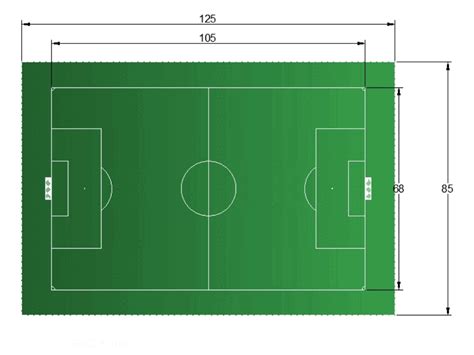 Projeto De Campo De Futebol Em Autocad Cad Kb Bibliocad