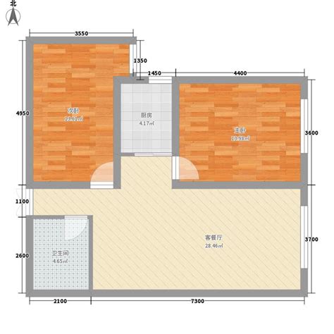 户型图大全 两室一厅两室两厅一卫户型图两室一厅户型图第12页大山谷图库