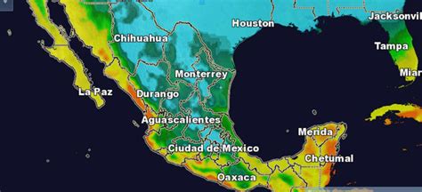 Mapa Los Estados Que Hoy Tiemblan De Frío Aristegui Noticias