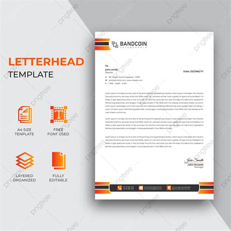 Real Estate And Corporate Business Letterhead Template Design In