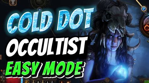 Poe Cold Dot Occultist Build In Progress Path Of Exile