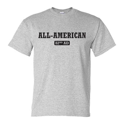 All American Division 82nd Airborne Division Subdued T Shirt US Army