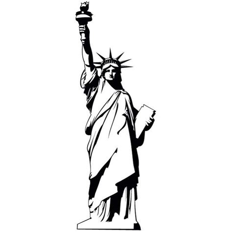 Estatua De La Libertad Ai Royalty Free Stock SVG Vector