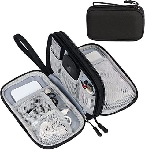 Bubm Electronic Accessories Travel Organizer Universal Double Layer