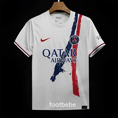 Maillot PSG 2024 2025 Blanc Footbebe