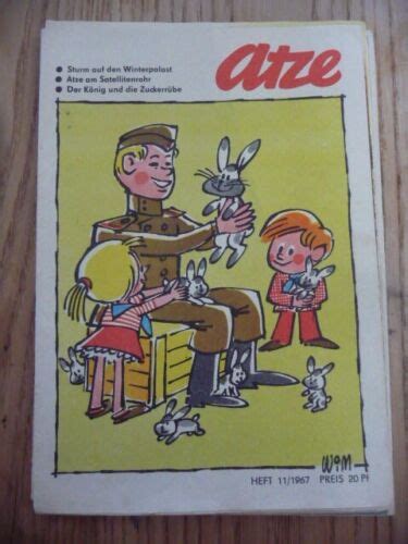 Atze 11 67 Fix und Fax Comic Strip Jürgen Kieser DDR Pat selten eBay