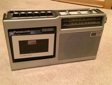 Panasonic Cassette Recorder From The S