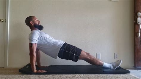 Reverse Plank Hold Youtube