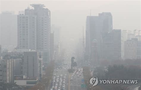 금요일 밤 중부지방에 눈추위 물러가고 미세먼지 몰려온다 디스패치 뉴스는 팩트다