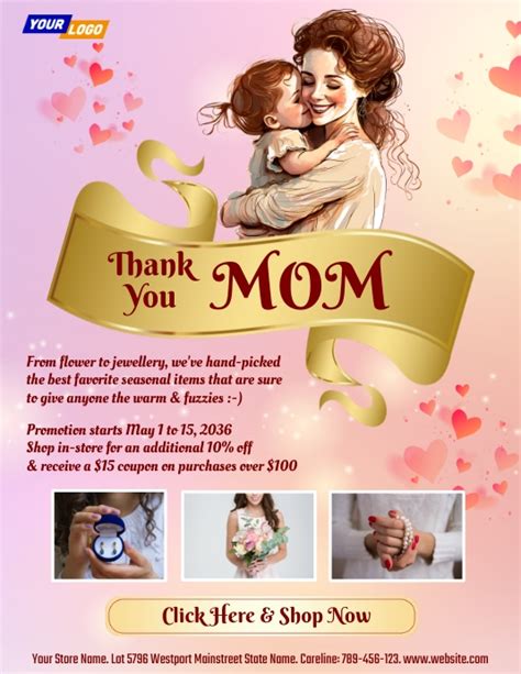 Mother S Day Sale Event Flyer Template Postermywall