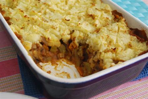 Mushroom And Lentil Cottage Pie With A Root Vegetable Topping Recipes