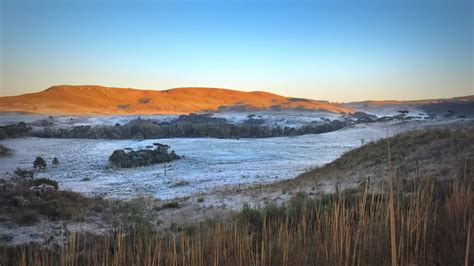 Frio de 7 4ºC marca o sábado na Serra Catarinense