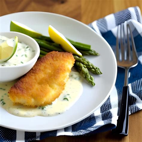 Peixe Empanado Ao Molho Branco Manati