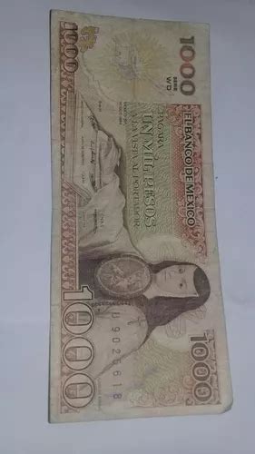 Billete De Un Mil Pesos Antiguo Sor Juana De Asbaje Envío gratis